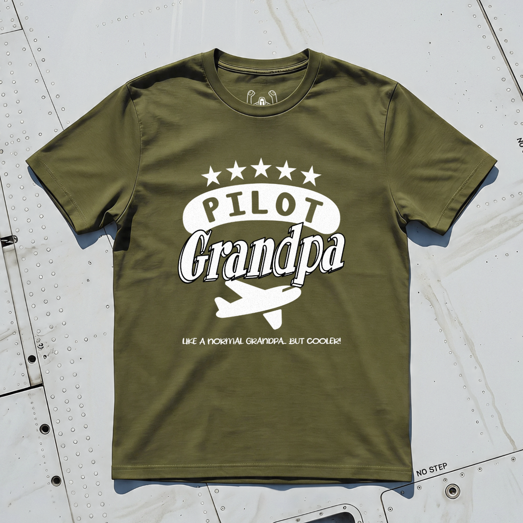Pilot Grandpa Tee