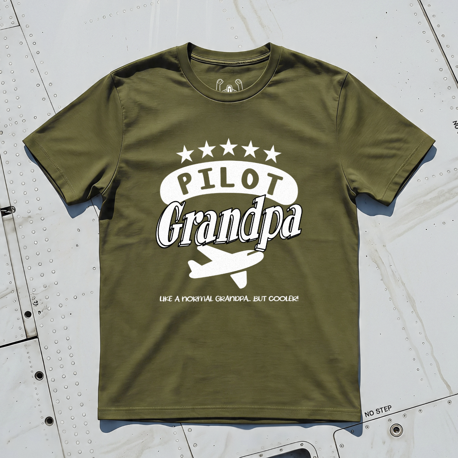 Pilot Grandpa Tee
