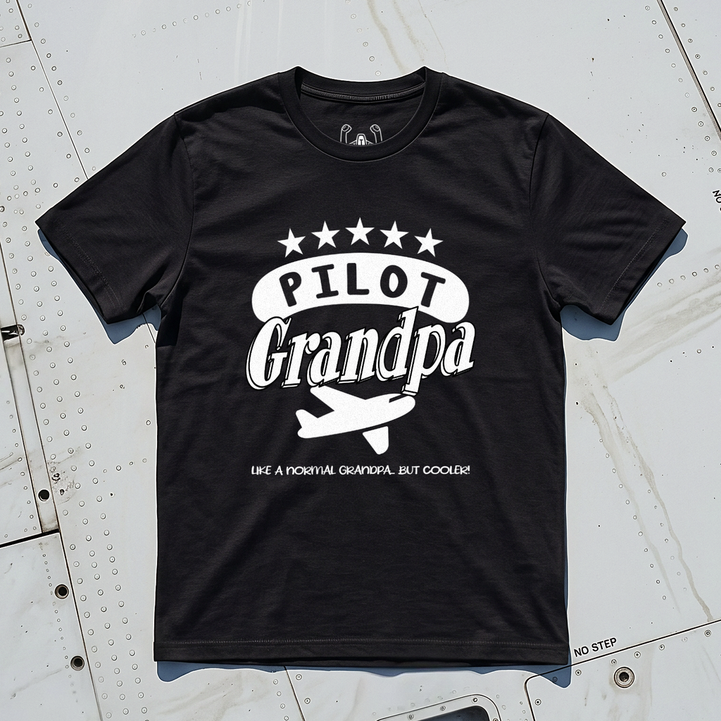 Pilot Grandpa Tee