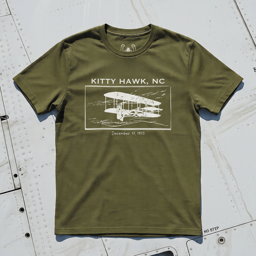 Kitty Hawk 17 Dec 1903 Tee