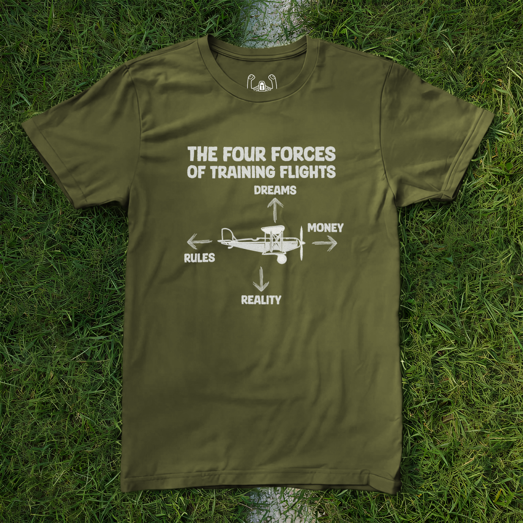 The Four Forces Of Training Flights Tee