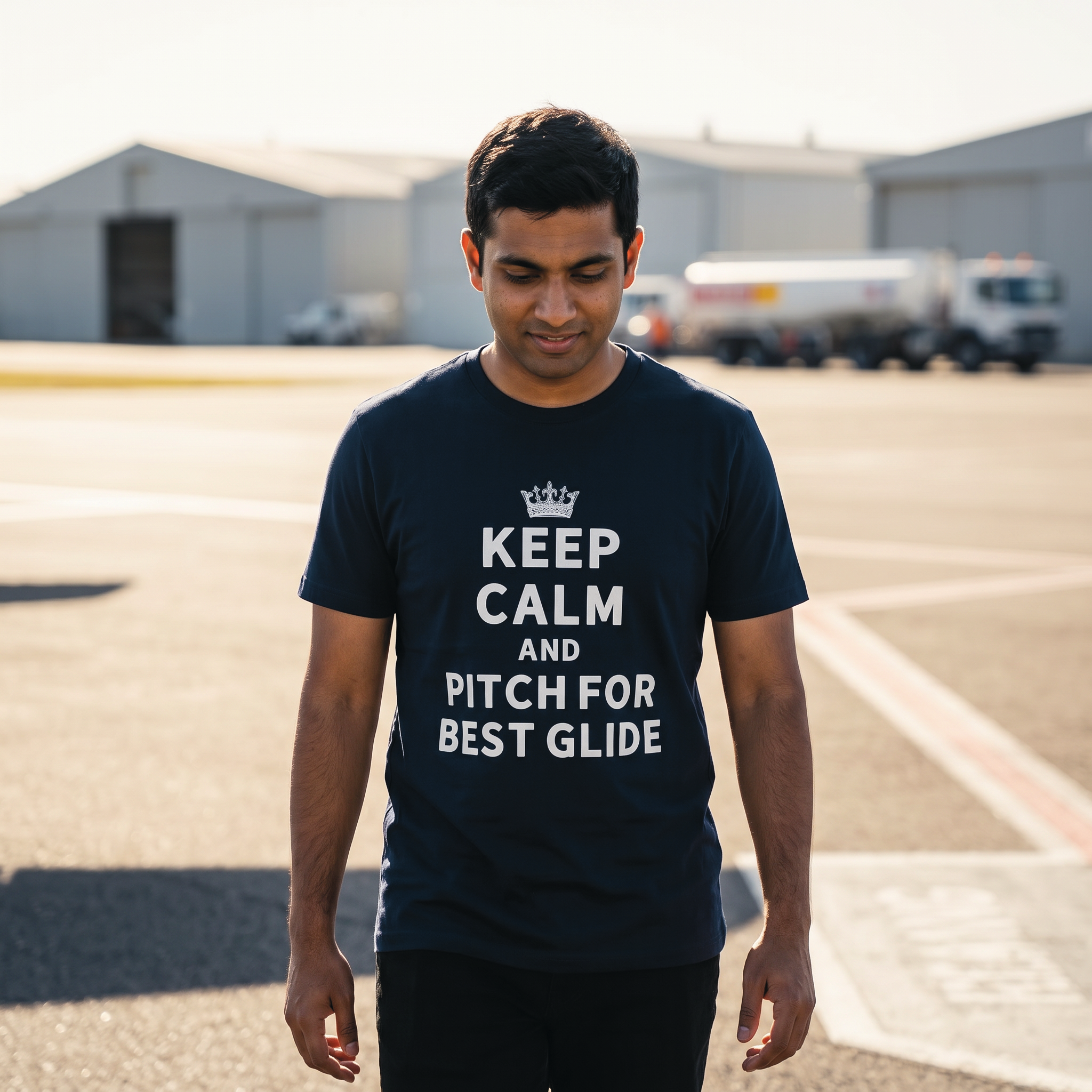 Keep Calm And Pitch For Best Glide Tee