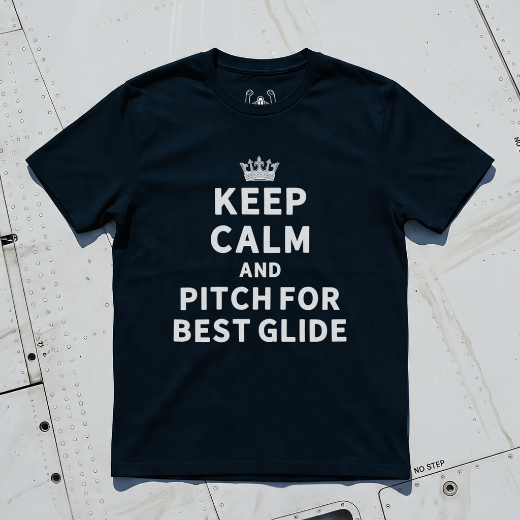 Keep Calm And Pitch For Best Glide Tee