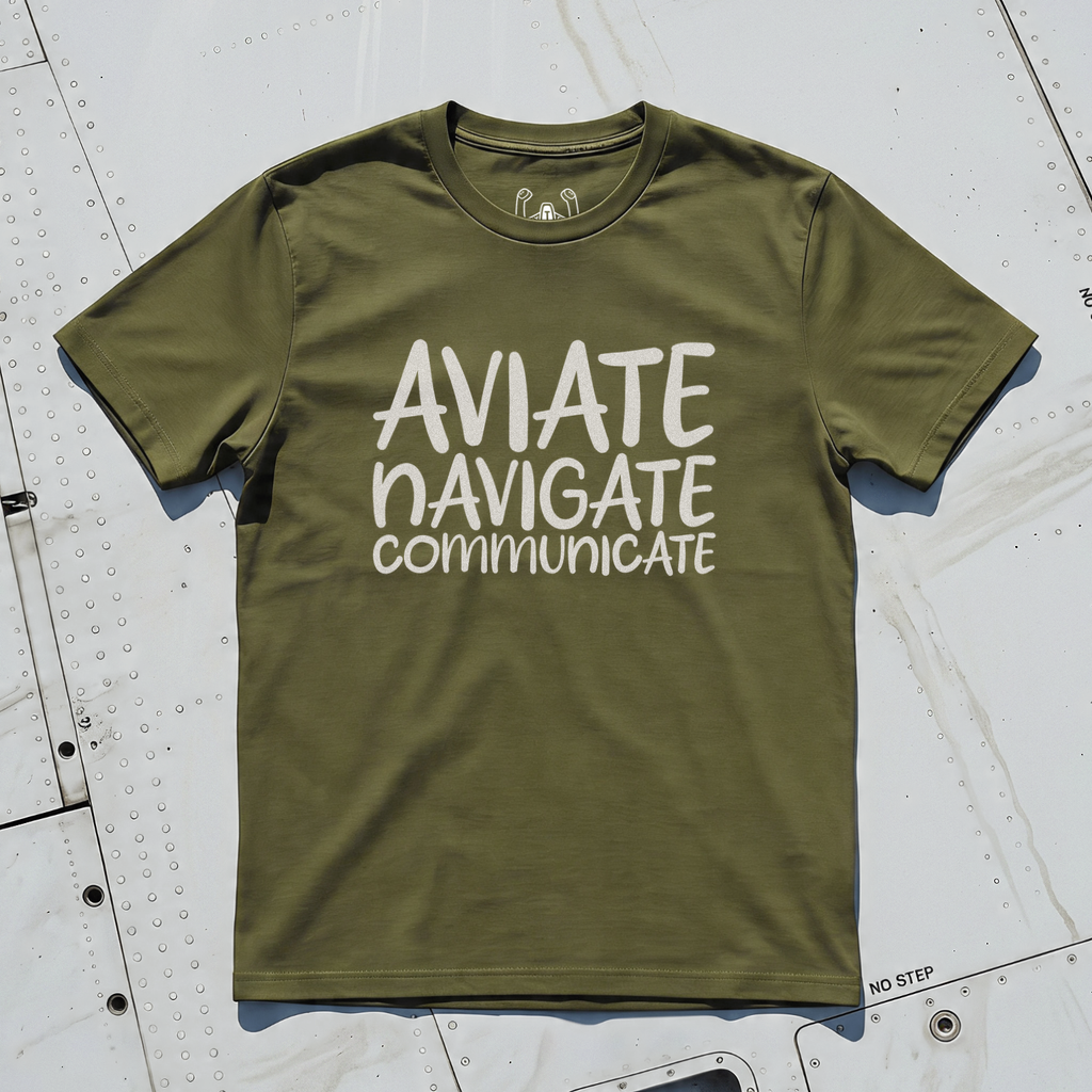 Aviate Navigate Communicate (Cloud) Tee