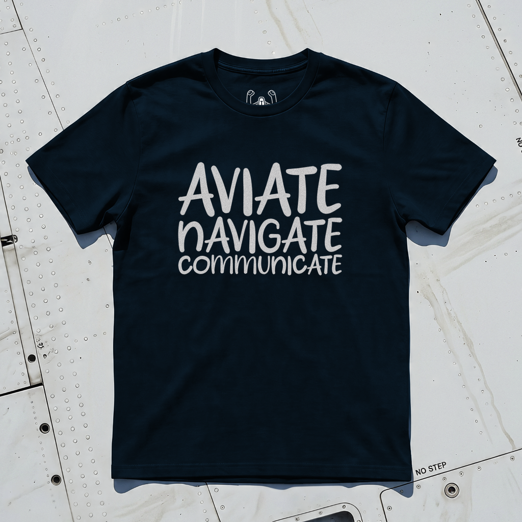Aviate Navigate Communicate (Cloud) Tee