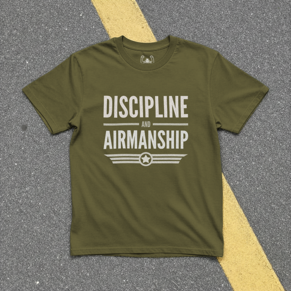 Discipline And Airmanship Tee