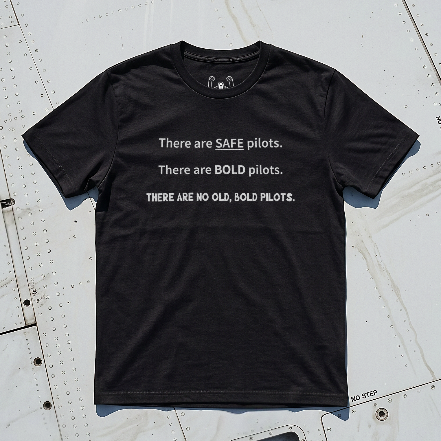 No Old Bold Pilots Tee