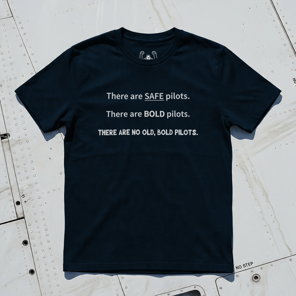No Old Bold Pilots Tee