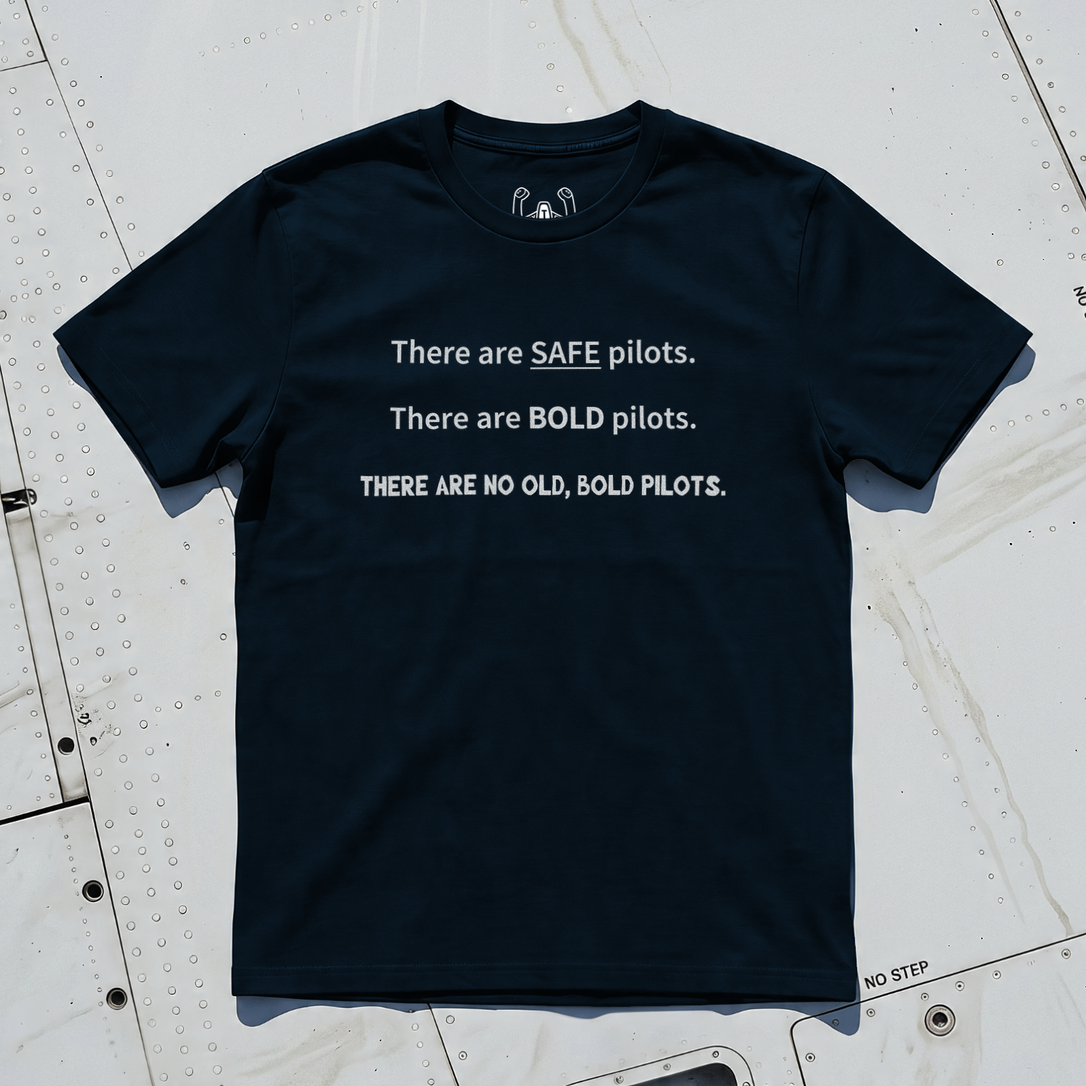 No Old Bold Pilots Tee