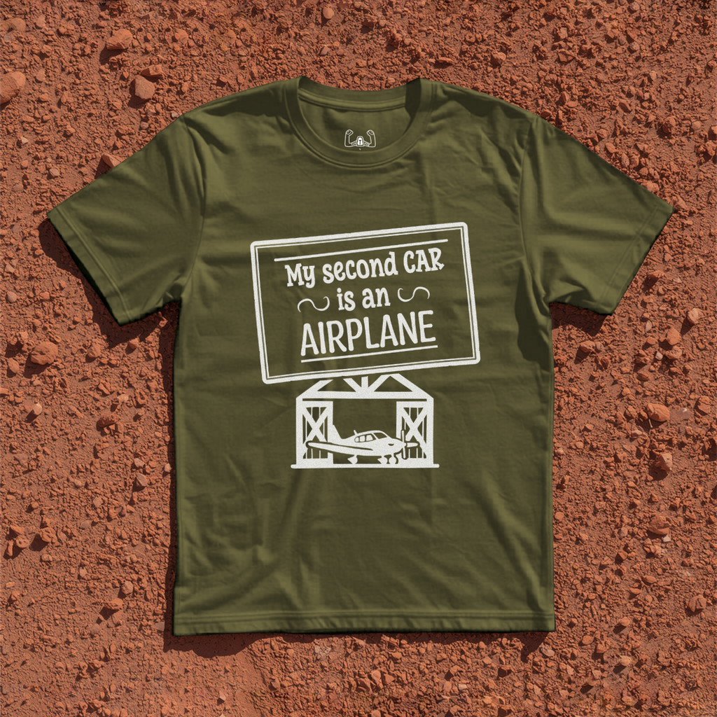 My Second Car Is An Airplane Tee