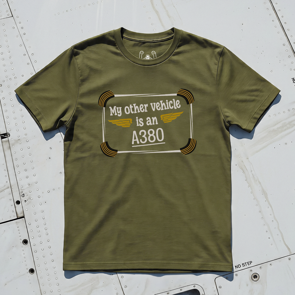 My Other Vehicle is An A380 Tee