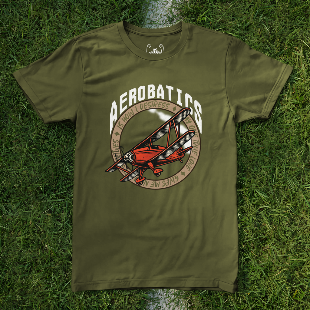 Aerobatics Is How I Destress Tee