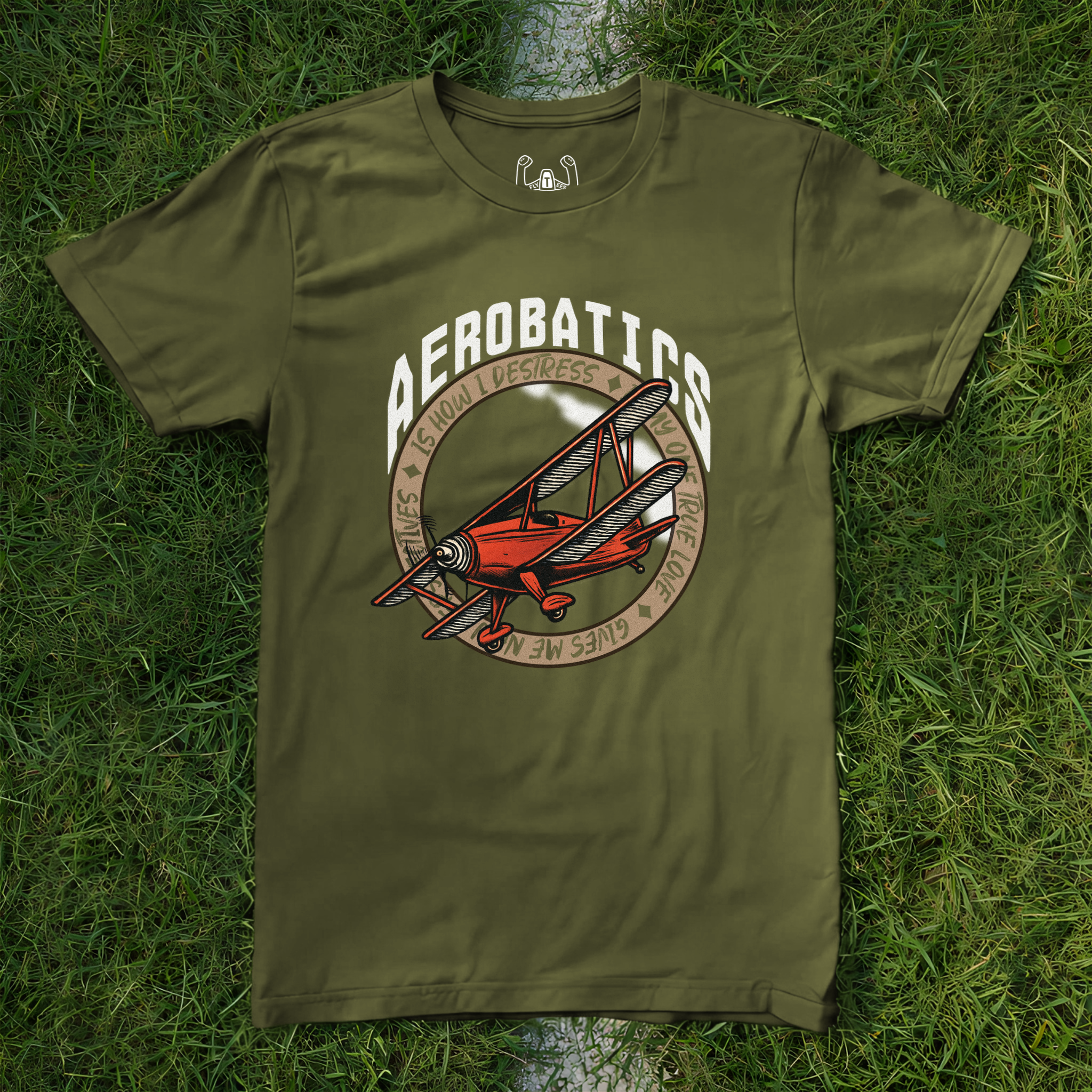 Aerobatics Is How I Destress Tee