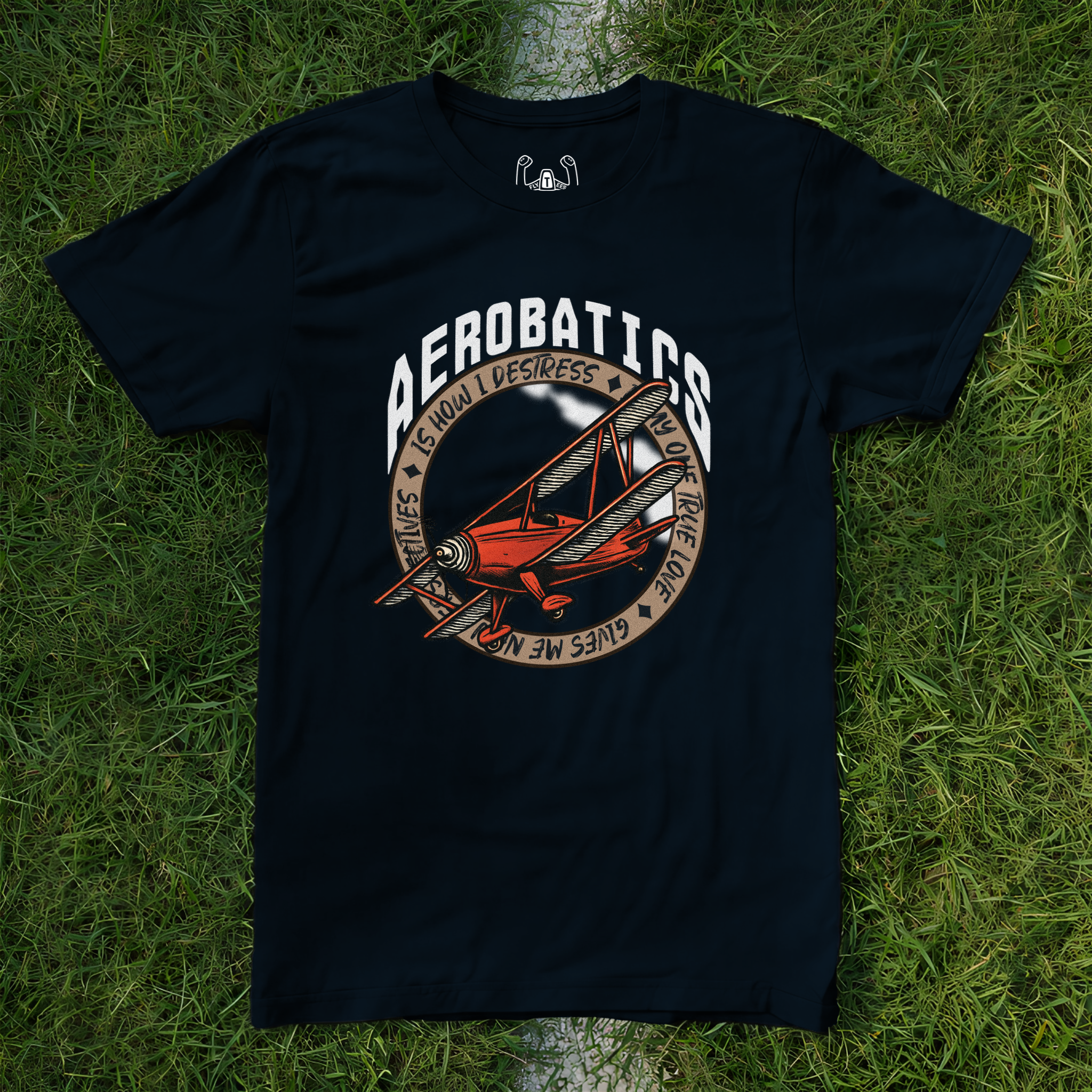 Aerobatics Is How I Destress Tee