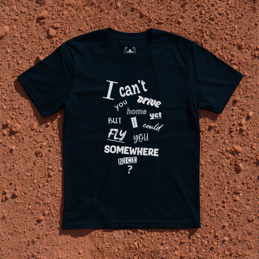 I Can't Drive You Home Yet But I Could Fly You Somewhere Nice? Tee