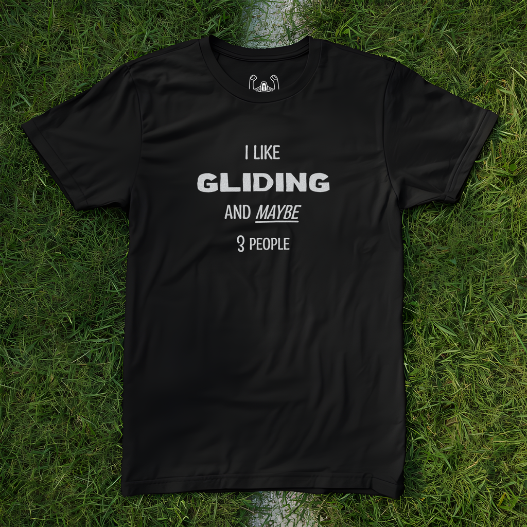 I Like Gliding And Maybe 3 People Tee