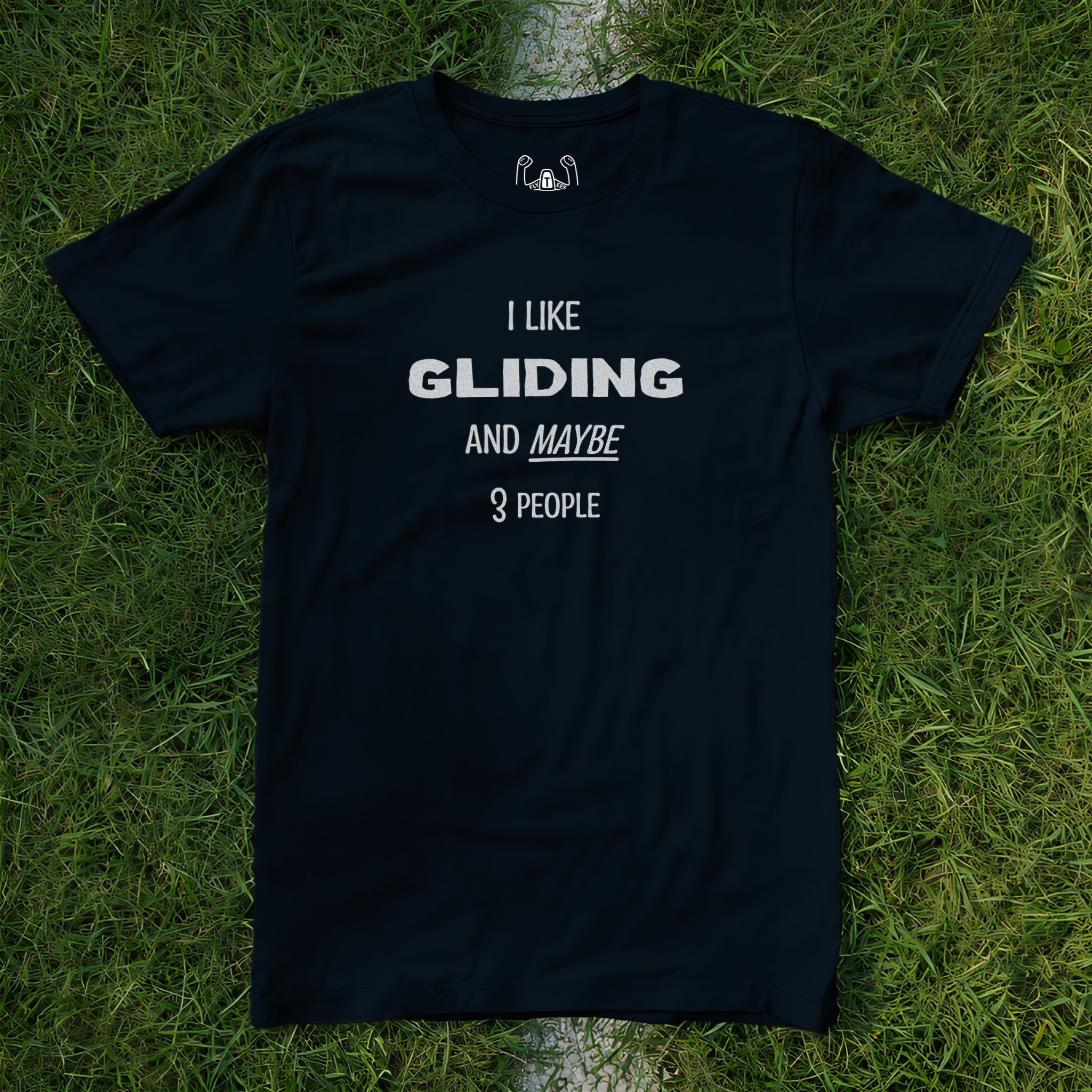 I Like Gliding And Maybe 3 People Tee