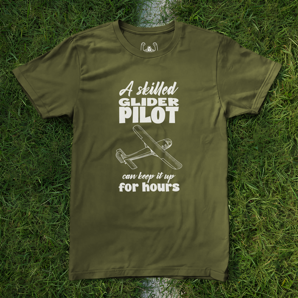 A Skilled Glider Pilot Can Keep It Up For Hours Tee