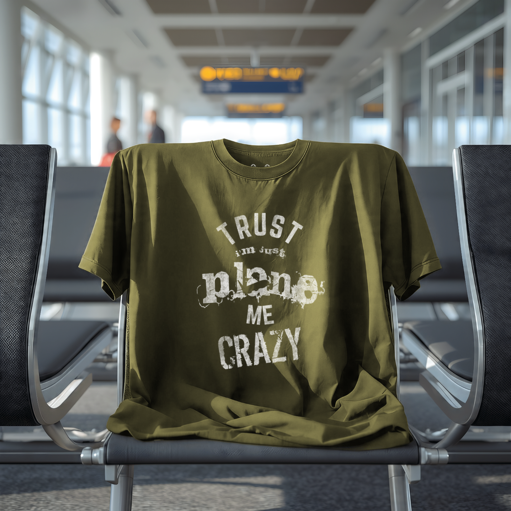 Trust Me I'm Just Plane Crazy Tee