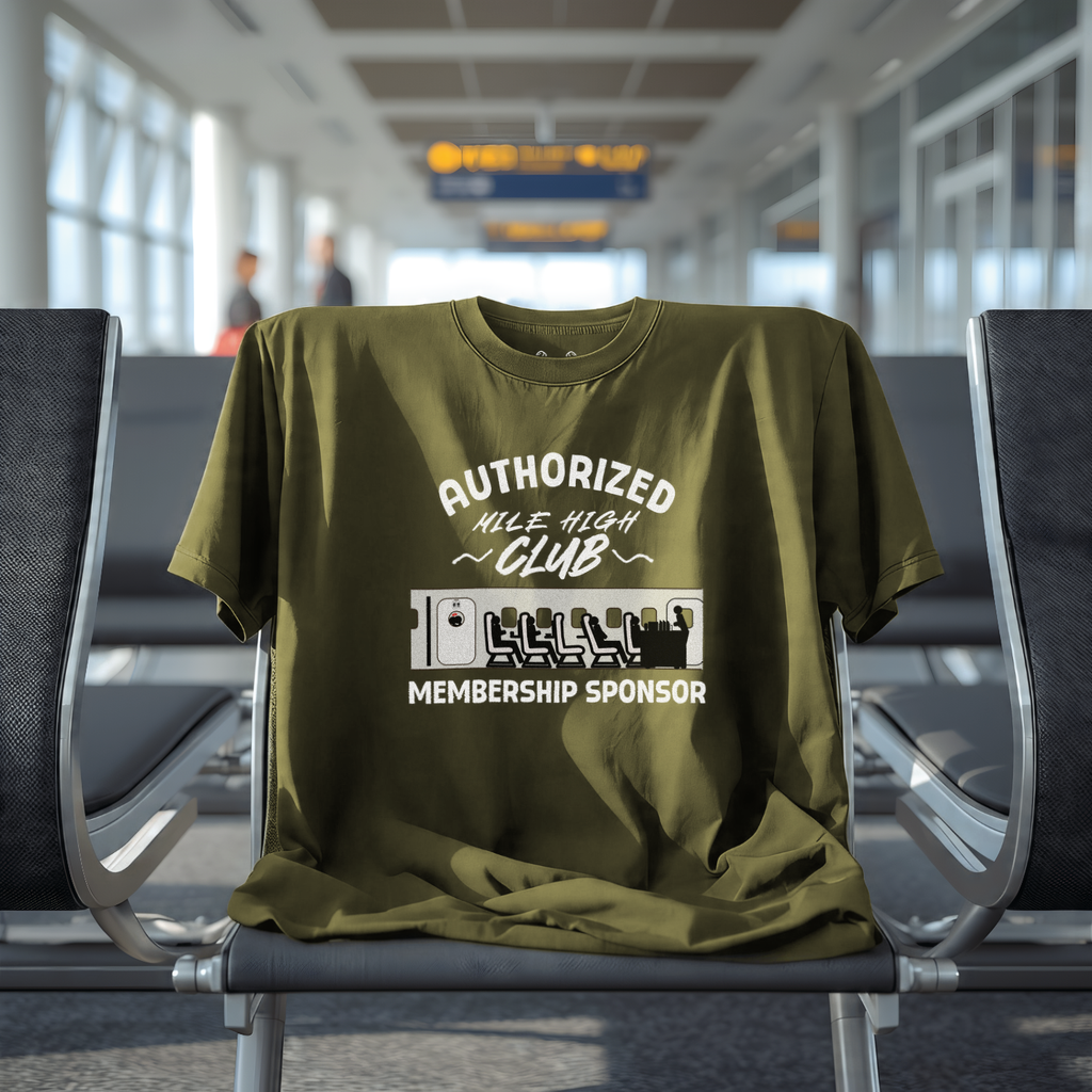 Authorized Mile High Club Membership Sponsor Tee