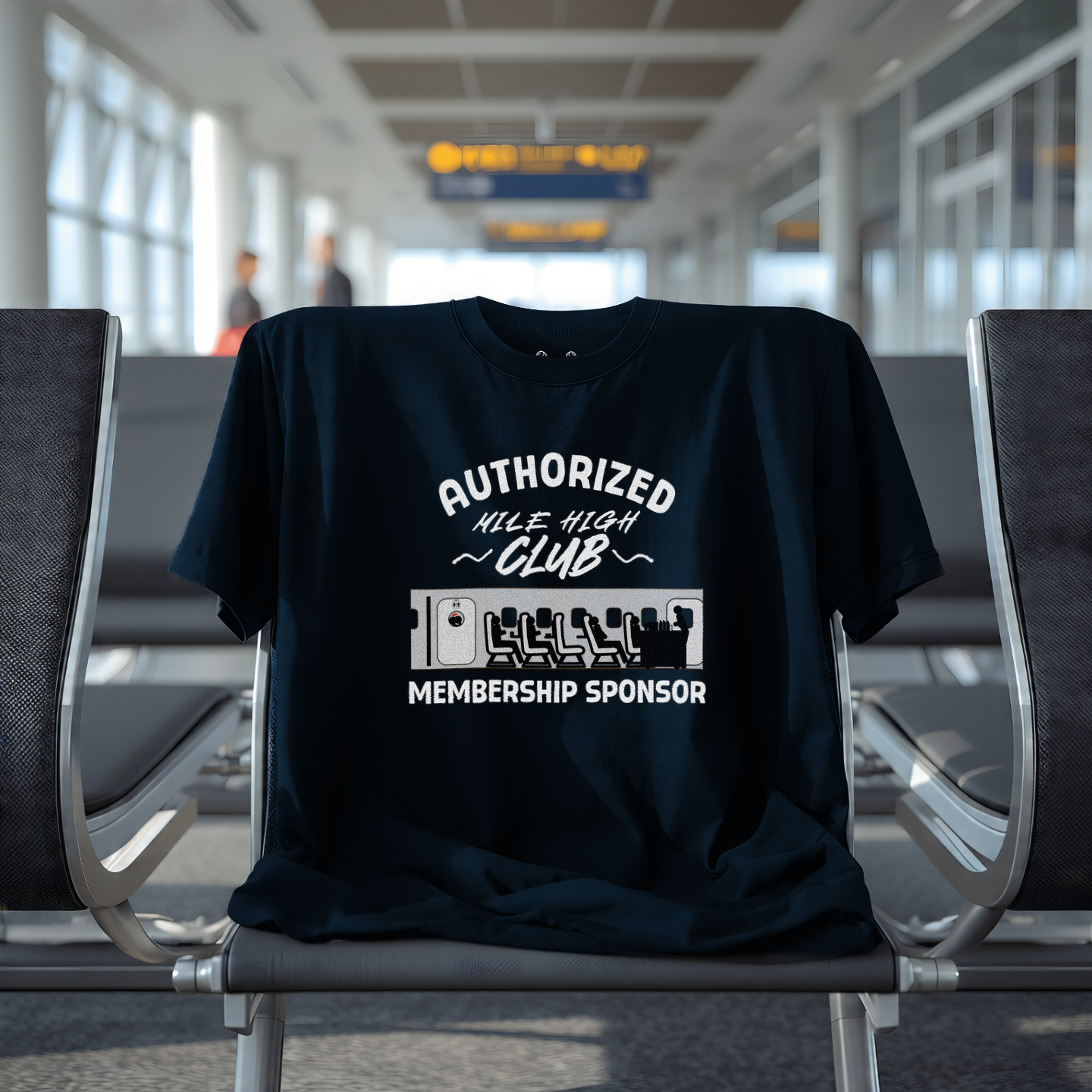 Authorized Mile High Club Membership Sponsor Tee
